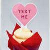 100 Pack: Custom Wedding Cupcake Toppers, Plastic Cupcake Picks 2x4 Inches, Photo and Custom Names, American Made, Cupcake Toppers for Wedding, Engagement, Bachelorette, and Bridal Parties (Ring) view 3