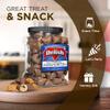 Milk Chocolate Covered Peanut Butter Pretzels by Its Delish, 1.8 LBS Jumbo Container Bulk | Gourmet Chocolate Coated Pretzel Nuggets Filled with PeanutButter Bites | Awesome Candy Snack | Kosher Dairy view 4