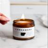 Arkansas State Candle - Rambling Caravan - Soy/Coconut Wax, Cotton Wick, Phthalate Free (7oz) - Pumpkin Caramel Crunch view 3
