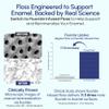 Fluoride Floss Picks - Enhanced Cavity Protection, Unflavored Floss Picks. Shred Resistant Nylon Flossers, 180 Count, Dentist Designed and Backed by Science view 3