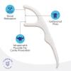 Fluoride Floss Picks - Enhanced Cavity Protection, Unflavored Floss Picks. Shred Resistant Nylon Flossers, 180 Count, Dentist Designed and Backed by Science view 4