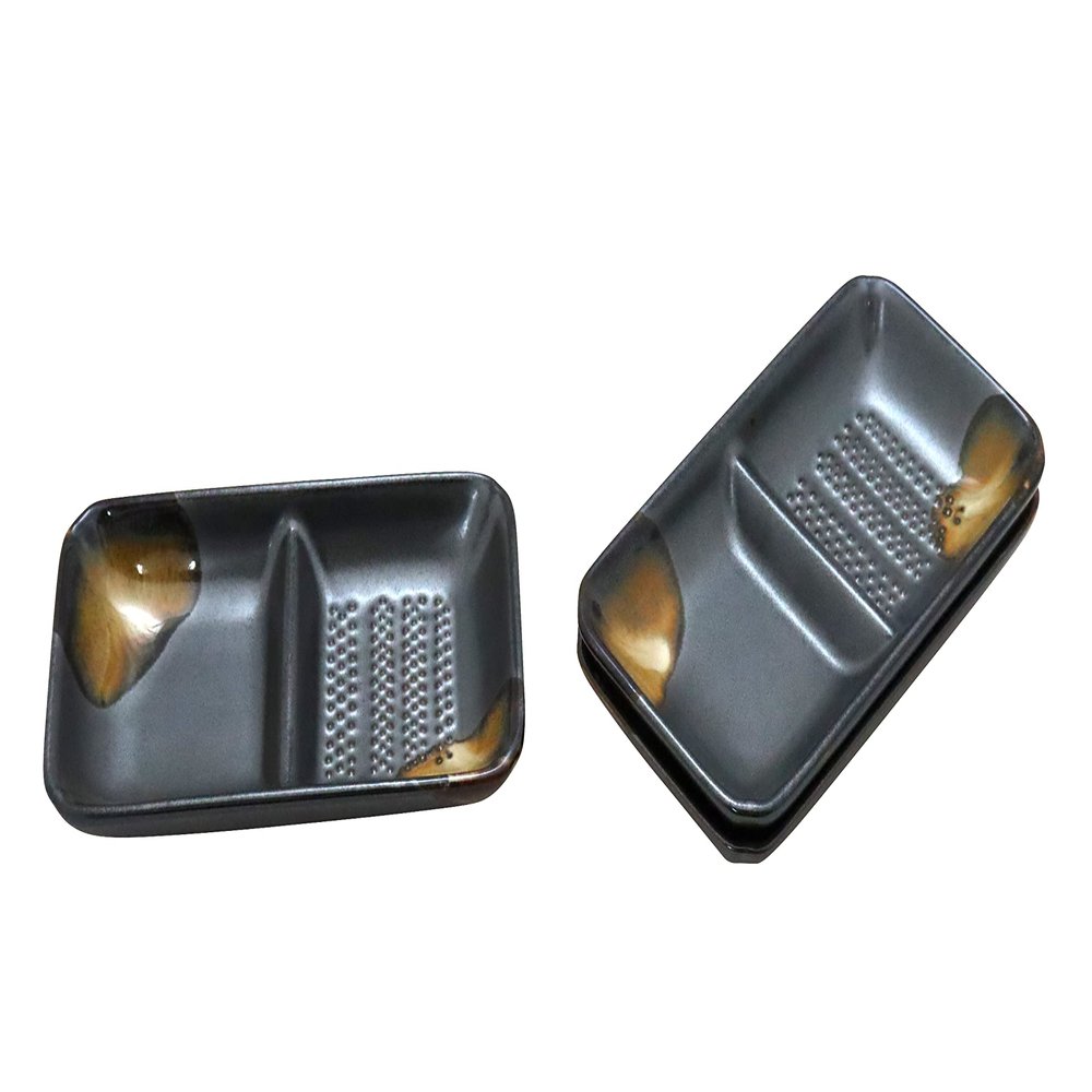 (Castle Enterprise) New (Amazon.co.jp Exclusive) [Commercial Use] Carefully Selected! Soba Monogatari Buckwheat Soba, Iron Soldier Condiment Dish, 3 Pieces