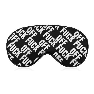 Fuck-Off Sleep Eye Mask Cute Blindfold Eye Covers Eyeshade for Women Men Gifts