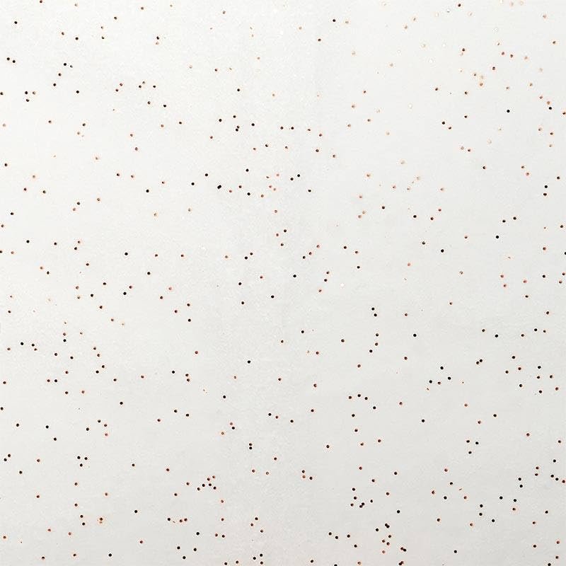 200ea - 20 X 30 White W/Rose Gold Sparkle Tissue Paper