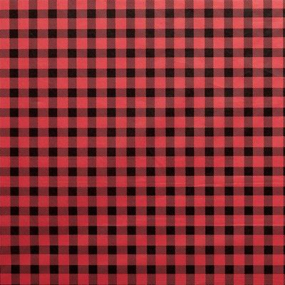 Econo Printed Christmas Tissue Paper, 20 X 30, Red/Black Gingham, Package 240 | Quantity: 240