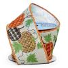 2 1/2" X 10 Yards Pumpkin Print On Wired Ribbon - Printed Pumpkins - Multi - Roll Halloween Thanksgiving view 1