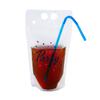 Fun Express Lets Party Collapsible Plastic Drink Pouches with Straws, 25 Piece view 3