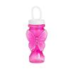 Fun Express 6 Pieces Butterfly Plastic Cups with Lids & Straws, Holds 14 oz, BPA Free Plastic, Party Supplies, Clear view 2