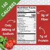 Miss Olives Cheese Ravioli, Shelf Stable, Lower Sodium Ready Meal, 7 ounce (Pack of 6) view 2