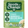 SEEDS OF CHANGE Organic Quinoa & Brown Rice with Sea Salt, Organic Food, 8.5 OZ Pouch (Pack of 12) view 3