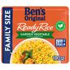 BEN'S ORIGINAL READY RICE Garden Vegetable Medley Flavored Rice, Family Size, 17.3 OZ Pouch (Pack of 6) view 3