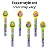 Candy Tubes with Chocolate Lentils, Festive Spring Treats in Bunny, Chick, and Sunflower Designs, Party Favors, (3 Pack, 1.7 oz Each) view 3