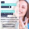FRESH KNIGHT UV Retainer Case | UVC Retainer Cleaner, Disinfects Cleans and Removes Odors, Mouth Guard Case, compatible for Invisalign Container (Black-UV) view 2