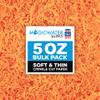 MagicWater Supply - 5 oz - Orange - Soft & Thin Crinkle Cut Paper Shred Filler great for Gift Wrapping, Basket Filling, Birthdays, Weddings, Anniversaries, Valentines Day, and other occasions view 1