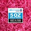 MagicWater Supply - 5 oz - Raspberry - Soft & Thin Crinkle Cut Paper Shred Filler great for Gift Wrapping, Basket Filling, Birthdays, Weddings, Anniversaries, Valentines Day, and other occasions view 1