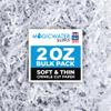 MagicWater Supply - 2 oz - White - Soft & Thin Crinkle Cut Paper Shred Filler great for Gift Wrapping, Basket Filling, Birthdays, Weddings, Anniversaries, Valentines Day, and other occasions view 1