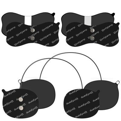 Comfytemp Official Smart TENS Unit Replacement Pads for K6108 K6133, 4 Pack FSA HSA Eligible Wireless TENS Pads,Reusable Self Adhesive Electrodes with Premium Quality, Non-Irritating Design