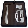 NCCYOOT Gua sha Tool gua sha Stainless Steel iastm Tool Gussha Massage Tool Muscle Scraping Tool for Soft Tissue Therapy and Reduce Arms,Back, Legs, Neck Muscle Pain(DS) view 1
