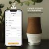 AromaTru Smart Aromatherapy Waterless Oil Diffuser with WiFi Capability and App  Combine and Diffuse up to 4 Bottles of Essential Oils Simultaneously  No Water, No Mess (Rich Walnut) view 2