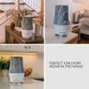 AromaTru Smart Aromatherapy Waterless Oil Diffuser with WiFi Capability and App  Combine and Diffuse up to 4 Bottles of Essential Oils Simultaneously  No Water, No Mess (Rich Walnut) view 3
