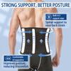 Reian Abdominal Binder for Post Surgery & Postpartum Recovery, Abdomen Hernia Support Belt for Women & Men (Black, Medium) view 3