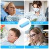Healvian 4 Pack Nasal Cannula Ear Cushions Nasal Oxygen Covers Oxygen Tubing Ear Protectors Soft Ear Pads for Oxygen Users to Ear Soreness Cheek Indentation Discomfort view 4