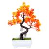 HXSCOO Faux Bonsai No-Watering Lightweight Decorative Beautiful Faux Flower Bonsai Fake Bonsai Faux Bonsai (Color : White) view 2