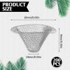 Funrous Stainless Steel Screens 3/4 Inch Conical Design Bowl Screen Filters Metal Filters Screens Filters, Adjustable Size(200 Pcs) view 2