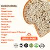 Dr. B's Wilbur Five Flour Multigrain Bread | 1g Net Carbs & 7g Protein | Low Calorie, Vegan, Sugar Free | Fresh, Sliced, Keto & Low Carb Bread Loaf (2 Pack (16 oz), Plain) view 4
