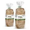 Dr. B's Wilbur Five Flour Multigrain Bread | 1g Net Carbs & 7g Protein | Low Calorie, Vegan, Sugar Free | Fresh, Sliced, Keto & Low Carb Bread Loaf (2 Pack (16 oz), Sesame) view 1