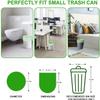 Biodegradable Trash Bags (Thickened), 5 Gallon / 20L | Unscented Strong Multipurpose Garbage Bags for Kitchen, Bathroom, Bedroom & Office, 160 Count | EnvoWise Compostable Bags view 3