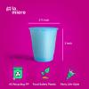 200 Pack 5 oz Plastic Disposable Recyclable Cups, Dental, Party, Mouth Rinse, Bathroom, Party Tumblers, Jello Shot, Offices, School, Hospitals, Home and more view 3