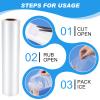 Preboun 3 Rolls Small Ice Bags Disposable 9 x 7 Inch Storage Packs Easy to Tie Ice Mini Bags for Injuries Athletic Training Rooms view 3