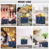 Umoonfine 8.7x3.9x7.1 Inches Navy Blue Gift Bags Bulk, 12 Pack Navy Blue Paper Gift Bags with Handles Navy Kraft Gift Wrap Bags for Wedding, Party,Shopping, Merchandise Business view 4