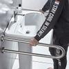EKAYG Toilet Handrails Bathroom Support Safety Rail for Elderly Bariatric Disabled, Stainless Steel Handicap Grab Bars Rails view 3