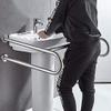 EKAYG Toilet Handrails Bathroom Support Safety Rail for Elderly Bariatric Disabled, Stainless Steel Handicap Grab Bars Rails view 4