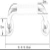 EKAYG Bath Handle Towel Rail Support Handicap Grab Bar Thickened Safety Rails -for The Elderly Bathroom Bathtub Handrails (Siz (58CM) view 3