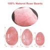 Undrilled Yoni Egg Set with Box Natural Jade Stone Eggs Women Kegel Exercise Product,Amethyst Eggs view 2