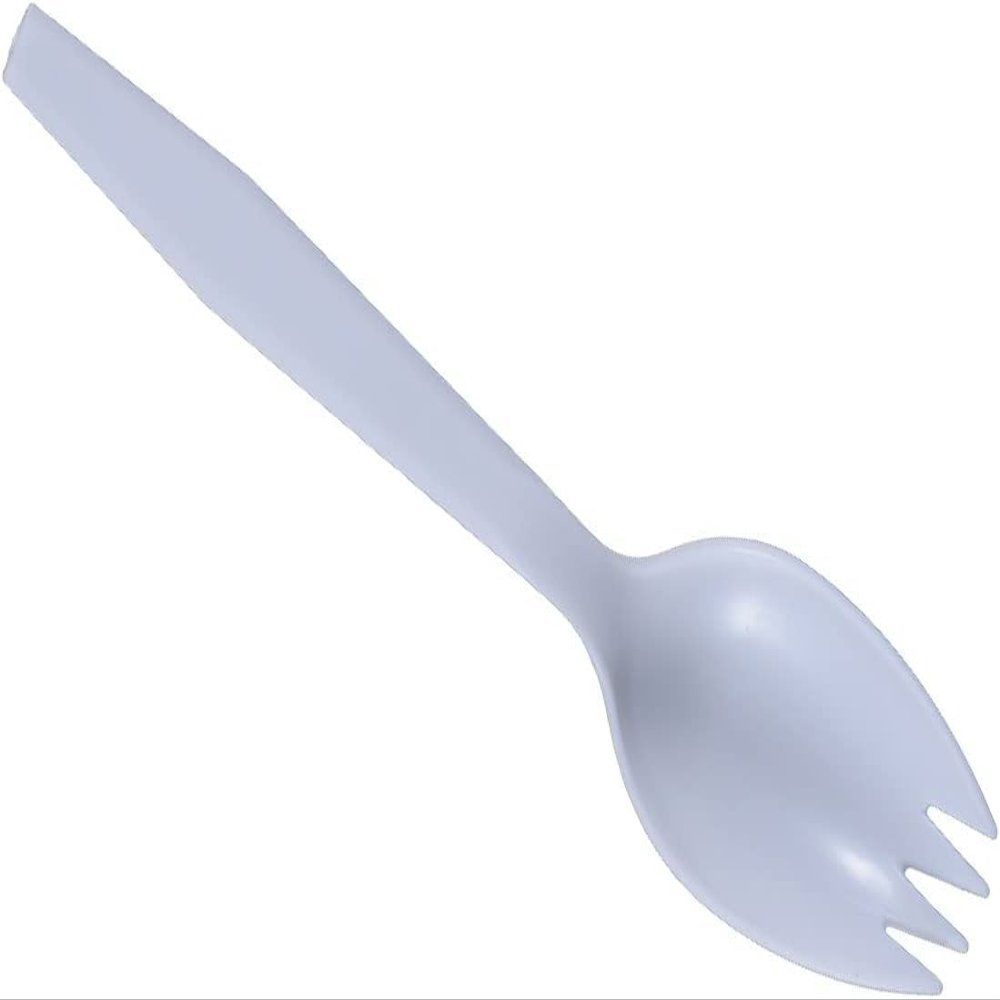 Concession Essentials Plastic Spork. 5.5 inches. Pack of 125 Count
