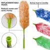 4 Pack Washable Electrostatic Duster, Extendable Pole 25" to 55", Feather Duster for Cleaning, Electrostatic Feather Duster view 2