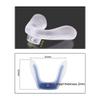 Eyeglass Saddle Bridge Clear Nose Piece Sunglasses Nose Pads Silicone U-Shape and Screwdriver for Glass Reading Glasses view 2