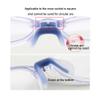Eyeglass Saddle Bridge Clear Nose Piece Sunglasses Nose Pads Silicone U-Shape and Screwdriver for Glass Reading Glasses view 4
