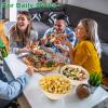 Eco-friendly 50 Pack Disposable Large Paper Bowls - 40oz, 100% Compostable, Sturdy Soup Bowls Perfect For Hot & Cold Food, Cereal, Salads view 2