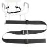 Elderly Shower Chair Seat Anti-Slip Belt, Universal Bath Bench Protection Strap Nursing Care Supplies for Disabled Patient Bedridden (1.9" W, Black) view 1