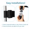 Elderly Shower Chair Seat Anti-Slip Belt, Universal Bath Bench Protection Strap Nursing Care Supplies for Disabled Patient Bedridden (1.9" W, Black) view 4
