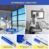 Dusters for Cleaning, Newliton Duster with Extension Pole Microfiber Ceiling Fan Cobweb Duster, Long Duster for High Ceilings Wall Refrigerator Appliance Baseboard Home Furniture Blinds view 3