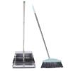 1set Handle Broom and Dustpan Lightweight Household Cleaning Tools for Easy Storage No Bend Design and Portable view 1