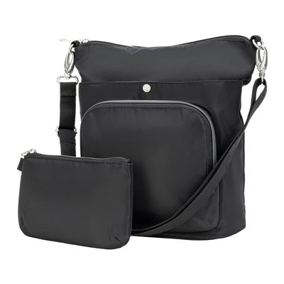 Sugar Medical Womens Diabetes Backpack Purse with travel organizer for medications, insulin, glucose meter, insulin pens, epi-pen, includes insulated pouch to help keep medications cool. (Onyx)