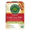Traditional Medicinals Organic Cold Care PM, Get a Good Night's Sleep - Kosher, Non-GMO, Caffeine-Free - 16 Tea Bags view 1