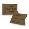 Swipe It Gift Card Holder Paper Sleeves Bulk for Christmas, Holiday, Birthday, Fathers Day, Housewarming, Wedding, Anniversary, Baby Shower, Spa, 100 Pack, Brown Kraft view 1